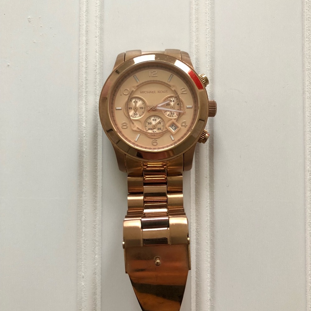 Rose Gold Michael Kors Watch